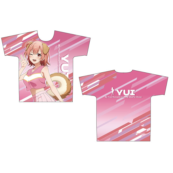 やはり俺の青春ラブコメはまちがっている。完 フルグラフィックTシャツ 綿ライク 結衣(アニマルチア)XL[エムズファクトリー]