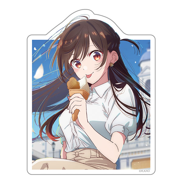 彼女、お借りします ダイカットステッカー 水原千鶴（再販）[アズメーカー]《０４月予約》