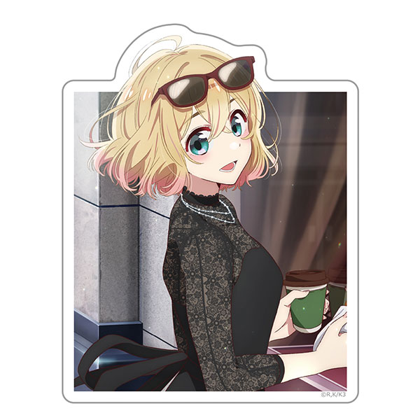 彼女、お借りします ダイカットステッカー 七海麻美（再販）[アズメーカー]《０４月予約》