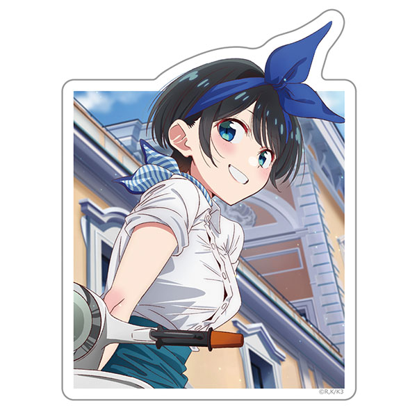 彼女、お借りします ダイカットステッカー 更科瑠夏（再販）[アズメーカー]《０４月予約》