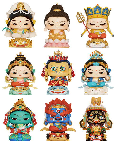 可愛い仏さまシリーズ トレーディングフィギュア 8個入りBOX