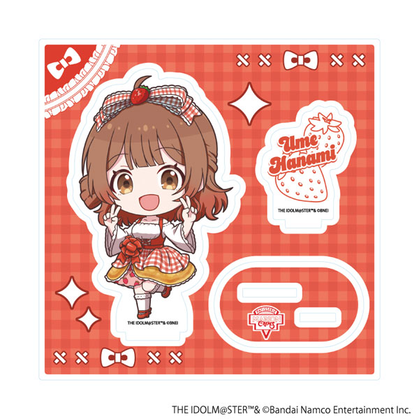 【花海佑芽】学園アイドルマスター トレーディングクリアカード ミニキャラ アクリルスタンドプレート「学園アイドルマスター」10/花海佑芽