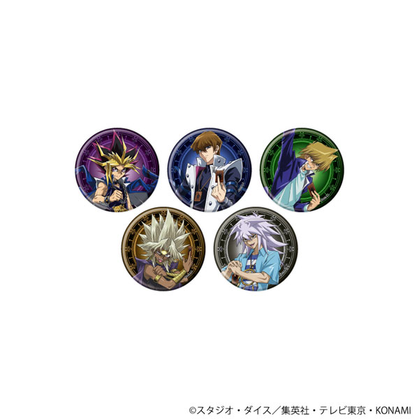 缶バッジ「遊☆戯☆王デュエルモンスターズ」12/描き下ろしイラスト 5個入りBOX[A3]