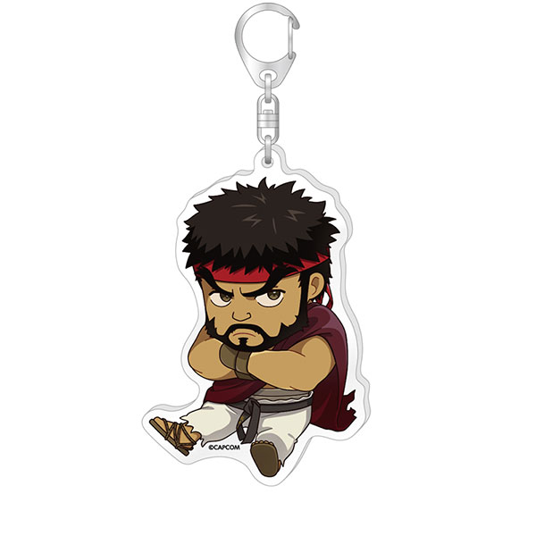 ストリートファイター6 ぺたん娘アクリルキーホルダー リュウ[ペンギンパレード]《発売済・在庫品》