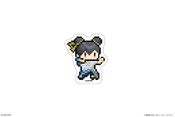 ストリートファイター6 クリアステッカー 04 CHUN-LI[カナリア ストリートファイター6 クリアステッカー 04 CHUN-LI[カナリア