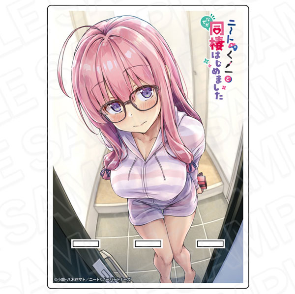 TVアニメ「ニートくノ一となぜか同棲はじめました」 アクリルスマホスタンド 出浦白津莉 部屋着 ver.[コンテンツシード]