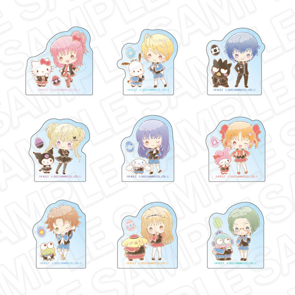 TVアニメ『しゅごキャラ！』×サンリオキャラクターズ アクリルマスコット(ブラインド) 9個入りセット[コンテンツシード]