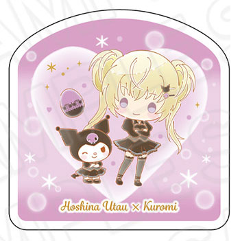 TVアニメ『しゅごキャラ！』×サンリオキャラクターズ メモスタンドクリップ ほしな歌唄×クロミ[コンテンツシード]《発売済・在庫品》