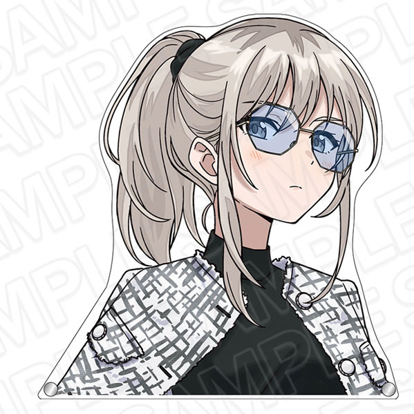 ガールズバンドクライ　ダイカットアクリルボード　バストアップ　マルイ　河原木 アニメ「ガールズバンドクライ」 ダイカットアクリルボード