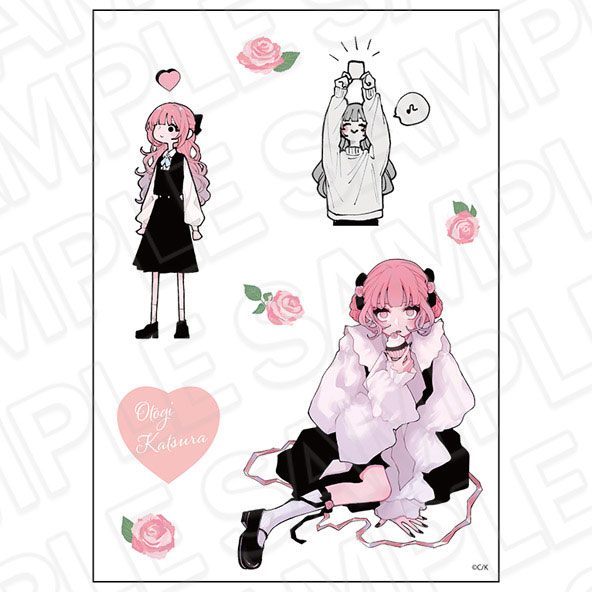 恋せよまやかし天使ども ステッカーシート 桂おとぎ Valentine