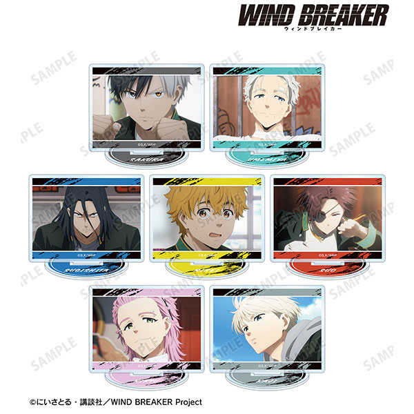 TVアニメ『WIND BREAKER』 トレーディング場面写アクリルスタンド 7個入りBOX[アルマビアンカ]《発売済・在庫品》