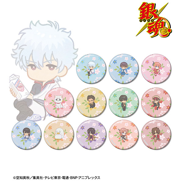 銀魂 トレーディング Botania 缶バッジ 12個入りBOX[アルマビアンカ]《在庫切れ》