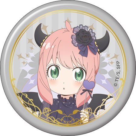 SPY×FAMILY 箔押し缶バッジ アーニャ・フォージャー(悪魔)[ムービック]《在庫切れ》