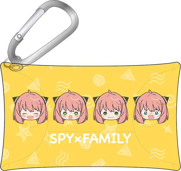 SPY×FAMILY カラビナ付きクリアポーチ[ムービック]