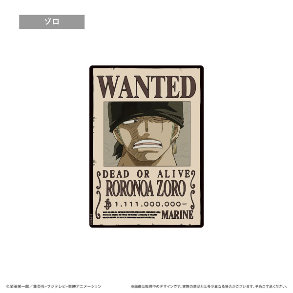 ゾロ マウスパッド ONE PIECE 手配書マウスパッドVol.3 ゾロ[タピオカ]《10月予約》