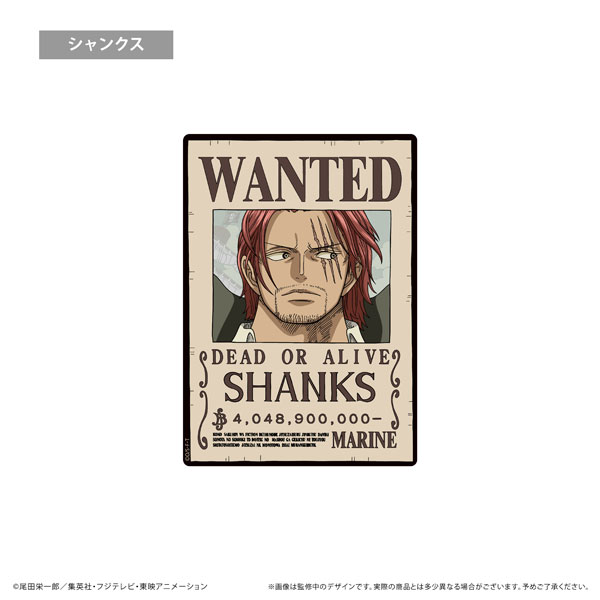 ONE PIECE 手配書マウスパッドVol.5 シャンクス[タピオカ]《10
