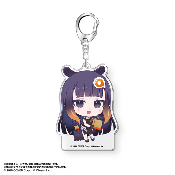 【限定販売】一伊那尓栖×AmiAmi 一伊那尓栖＆あみこちゃん 描き起こしアクリルキーホルダー デザインB[あみあみ]《発売済・在庫品》