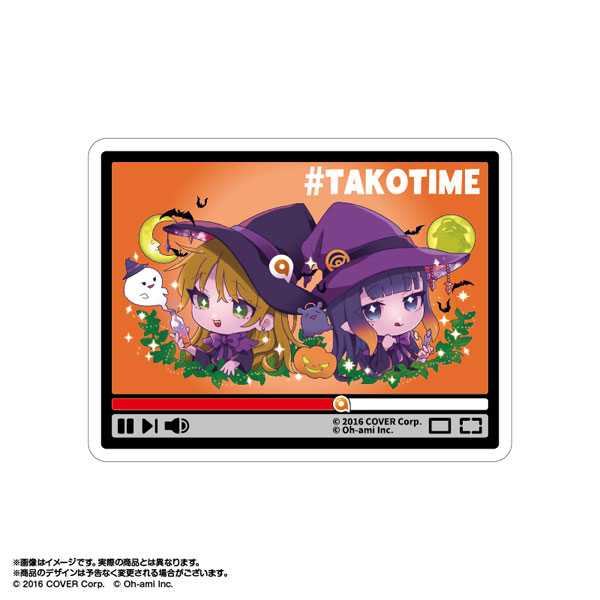 【限定販売】一伊那尓栖×AmiAmi 一伊那尓栖＆あみこちゃん 描き起こし耐候性ステッカー デザインC[あみあみ]《発売済・在庫品》