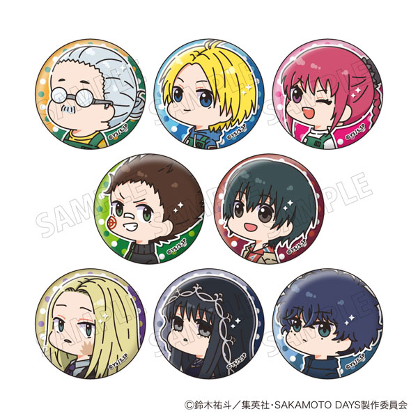 SAKAMOTO DAYS むにきゃらバッジVol.1 8個入りBOX[ジーベック