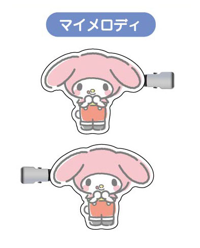 PEKO×サンリオキャラクターズ ヘアクリップ Vol.1 02 マイ PEKO×サンリオキャラクターズ ヘアクリップ Vol.1 02 マイ