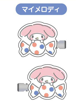 PEKO×サンリオキャラクターズ ヘアクリップ Vol.2 02 マイメロディ[バンダイ]