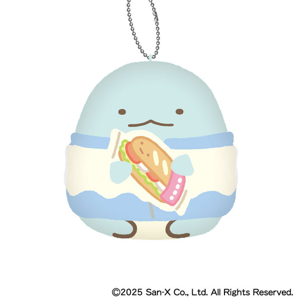 すみっコぐらし わくわくたぴおかコンビニ モフモフダイカットコインケース E：とかげ[ジーベック]