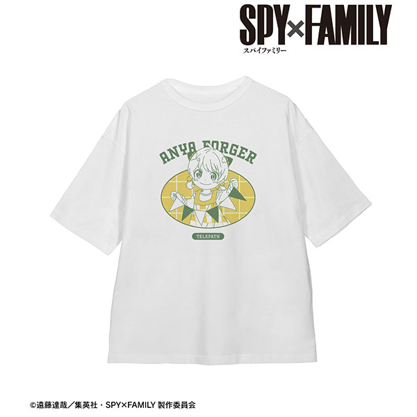 SPY×FAMILY 描き下ろし アーニャ・フォージャー ホリデーパーティーver. BIGシルエットTシャツ ver.A ユニセックス S[アルマビアンカ]《在庫切れ》