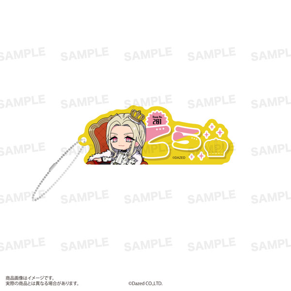 『カリスマ』アクリルネームブロックキーホルダー 玉座ver. テラ[ST-ONE]
