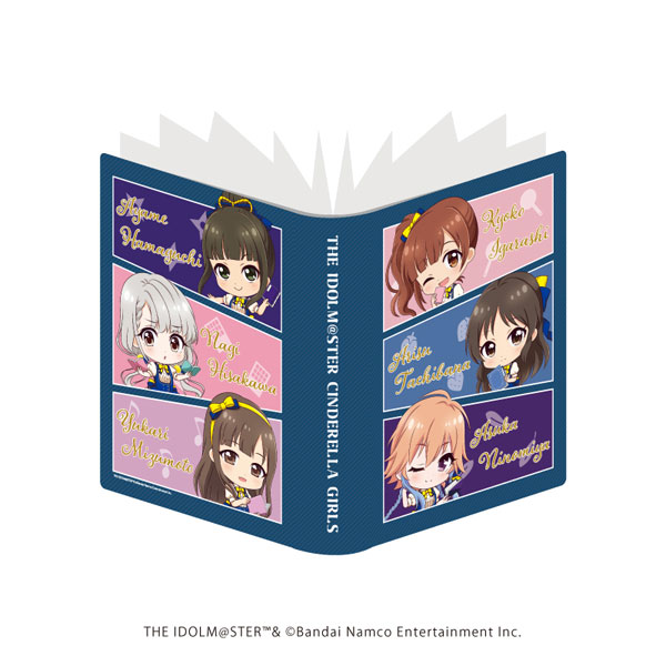 プレミアムポストカードホルダー「アイドルマスター シンデレラガールズ」01/コマ割り オリジナル衣装(ミニキャライラスト)[A3]