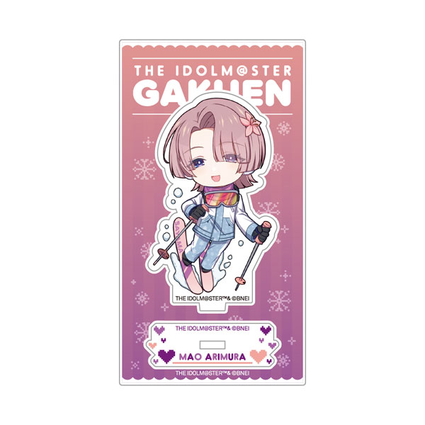 学園アイドルマスター ミニキャラアクリルスタンド 有村麻央
