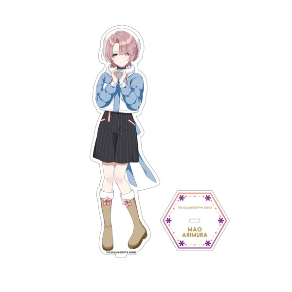 【新品未開封】 有村麻央 モアクト 等身ビジュアル アクリルスタンド エコバッグ 学園アイドルマスター BIG描き下ろしアクリルスタンド 有村麻央[ATFES
