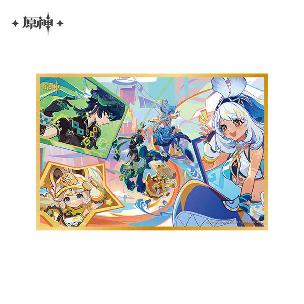 原神 アプデ情報解禁シリーズ アクリル色紙 栄華と炎天の途[miHoYo]