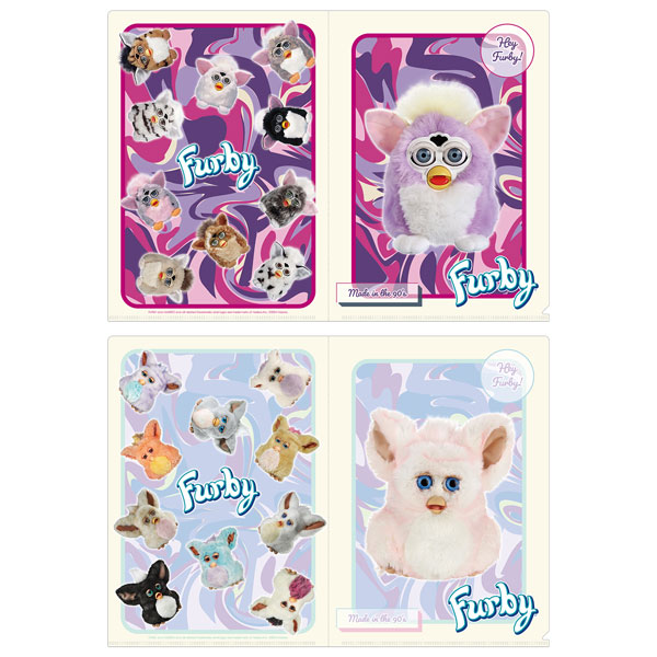 ファービー クリアファイル 2枚セット[ムービック]《発売済・在庫品》