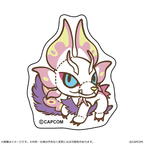 モンスターハンター モンでふぉ ダイカットステッカー タマミツネ[カプコン]《１０月予約》