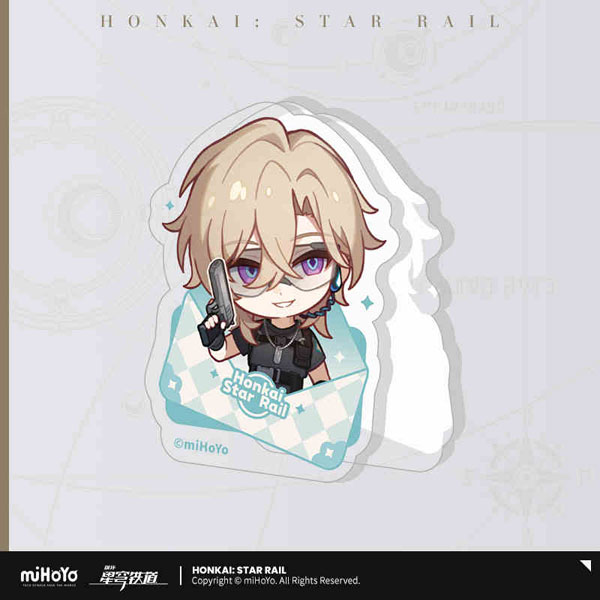 100%正規品 崩壊：スターレイル アクリルクリップ ナナシビトの勲章シリーズ 印鑑・スタンプ