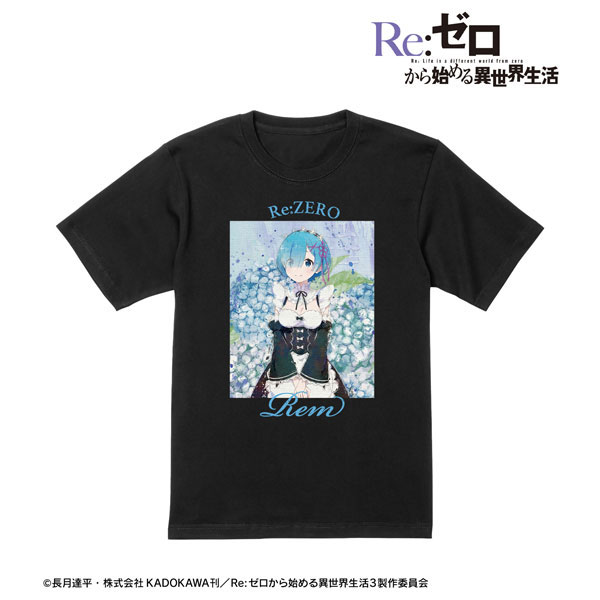 Re：ゼロから始める異世界生活 レム grunge CANVAS Tシャツ メンズ XS[アルマビアンカ]《０７月予約》
