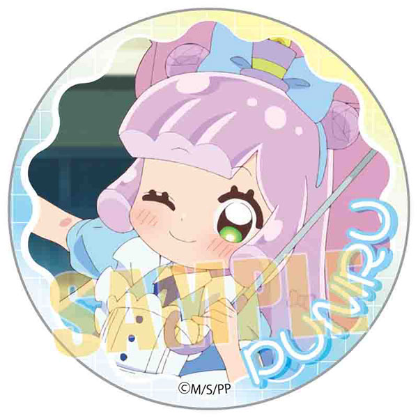 ぷにるはかわいいスライム メモリーズ缶バッジ ふわふわお嬢様の