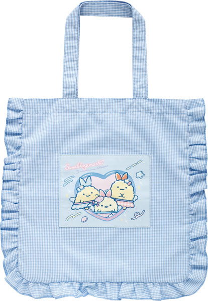 CA70301 すみっコぐらし 夢みるしっぽず フリルトートバッグ[サンエックス]