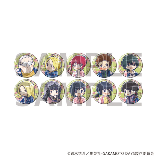 缶バッジ「SAKAMOTO DAYS」05/花見ver. グラフアートイラスト 10個入り
