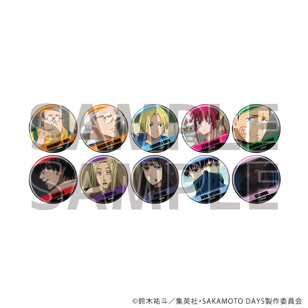 サカモトデイズ シン 缶バッジ emotions 10点セット