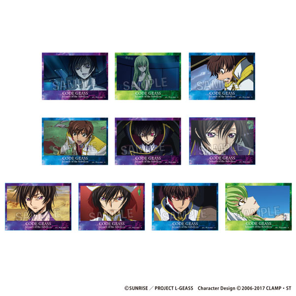 コードギアス 反逆のルルーシュ トレーディング ホロステッカー vol.2 BOX3 10パック入りBOX[PROOF]《在庫切れ》