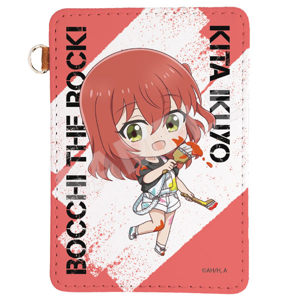 アニメ「ぼっち・ざ・ろっく！」 レザーパスケース 15 喜多郁代(ペインターver.)[CS.FRONT]《発売済・在庫品》
