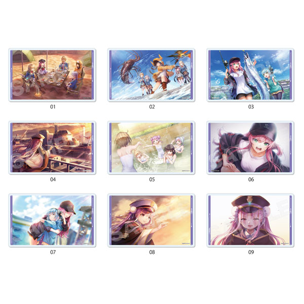 ヘブンバーンズレッド アクリルカード 01 BOXC 9個入りBOX[CS.FRONT]《発売済・在庫品》