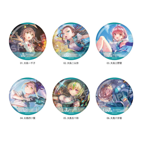 ヘブンバーンズレッド 缶バッジ 06 第31E部隊 6個入りBOX[CS.FRONT]