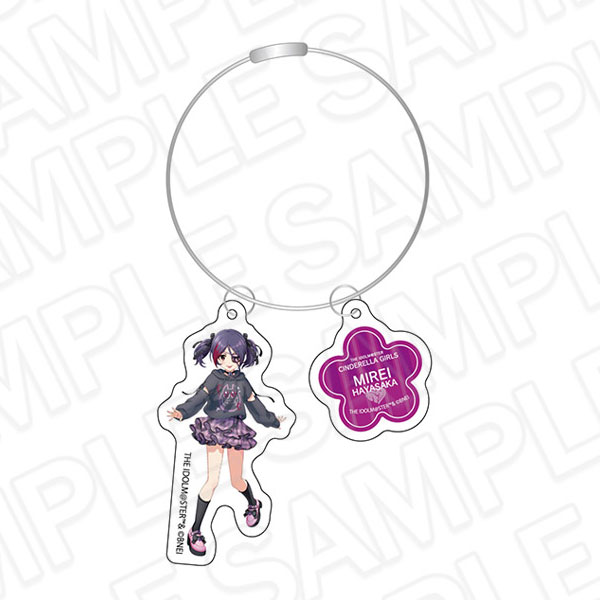 アイドルマスター シンデレラガールズ ワイヤーキーホルダー 早坂美玲 サブカルファッション ver.[コンテンツシード]《０７月予約》