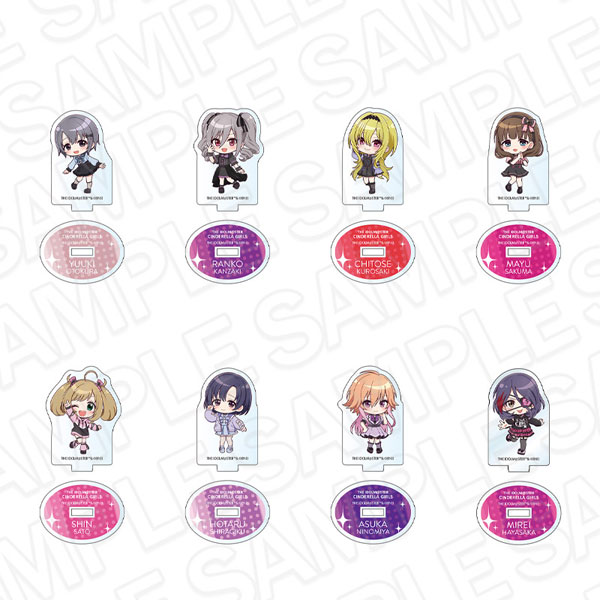 アイドルマスター シンデレラガールズ ミニアクリルスタンド(ブラインド) サブカルファッション デフォルメ セット[コンテンツシード]《０７月予約》
