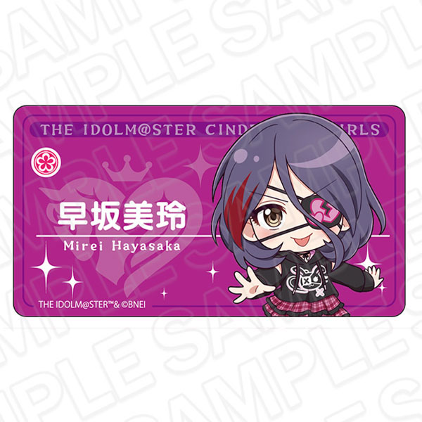アイドルマスター シンデレラガールズ アクリルネームバッジ 早坂美玲 サブカルファッション デフォルメ ver.[コンテンツシード]《０７月予約》