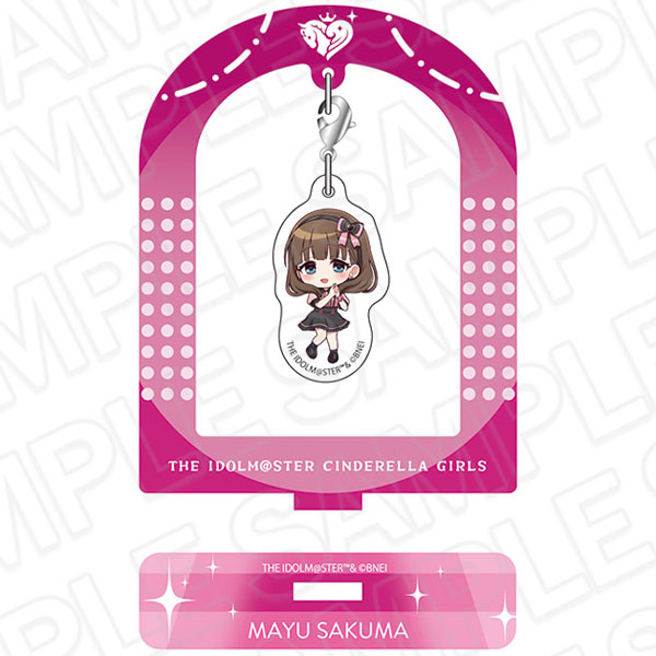 アイドルマスター シンデレラガールズ ふらふらアクリルスタンド 佐久間まゆ サブカルファッション デフォルメ ver.[コンテンツシード]《０７月予約》