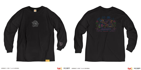 TVアニメ「らんま1/2」第1弾 ネオン中華ロングスリーブTシャツ 4(シャンプー) ブラック XXL[AIR TWOKYO]《在庫切れ》