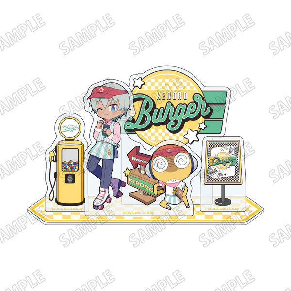 アニメ『ケロロ軍曹』 ミニアクリルジオラマ ケロロバーガーver. (4)クルル＆サブロー[メディコス・エンタテインメント]《在庫切れ》
